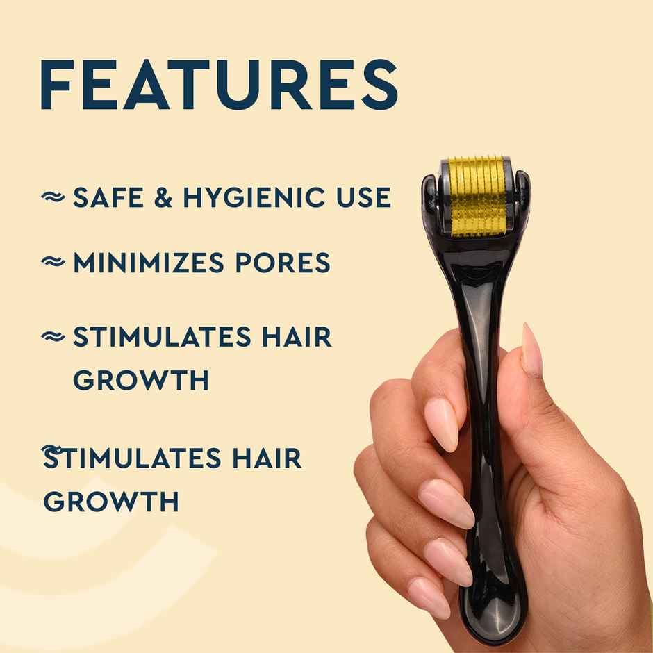 GUBB Derma Roller Golden Black