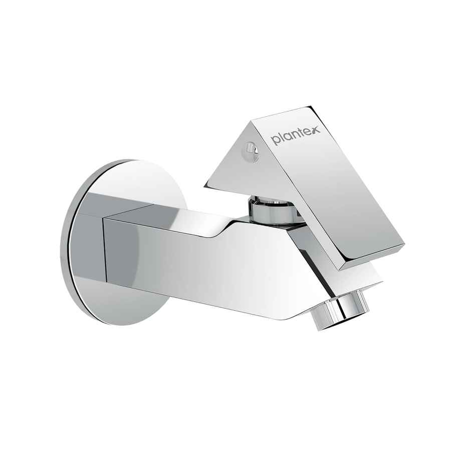 Plantex PRI-301 Brass Bib Cock Water Tap - Teflon Tape & Wall Flange (7 Year Warranty)