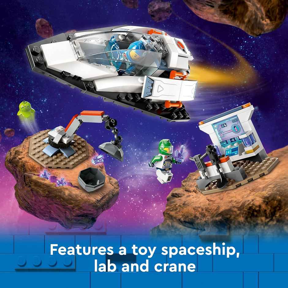 Lego City Spaceship and Asteroid Discovery Set (126 Pieces)
