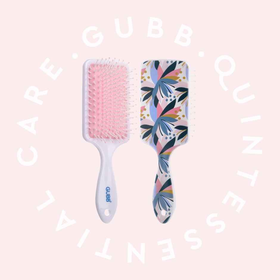 GUBB Paddle Hair Brush - Tropical Bloom