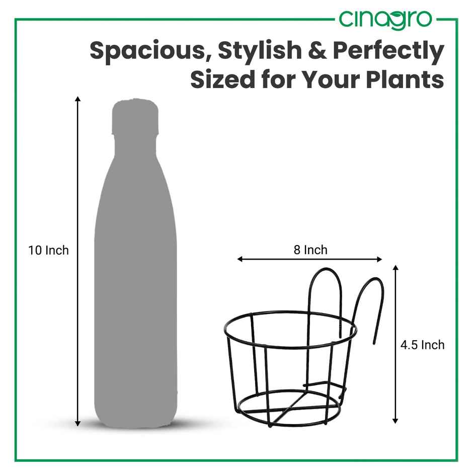 Cinagro Gardening Metal Hanging Planters - Hanging Haven