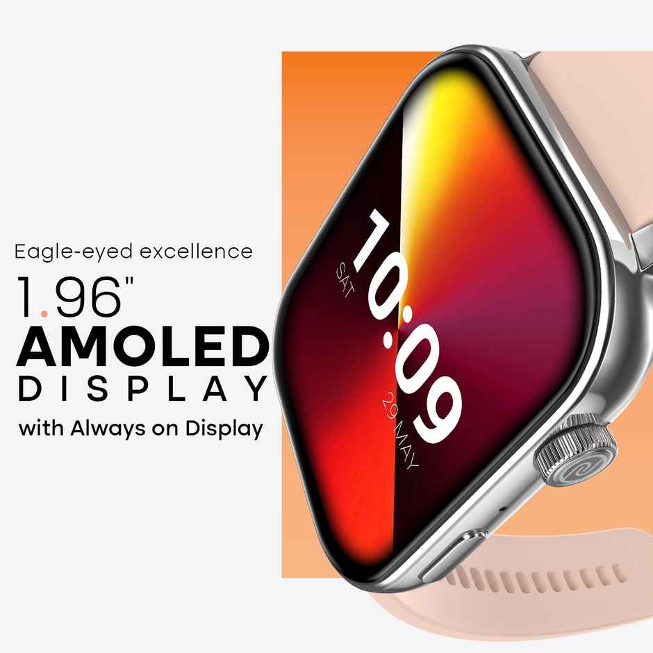 Noise ColorFit Icon 4 Smartwatch | Rose Pink