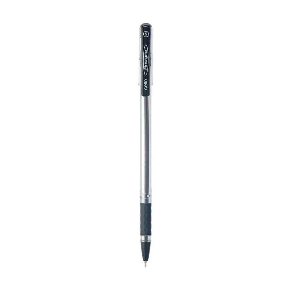 Cello Finegrip Black Ball Pen