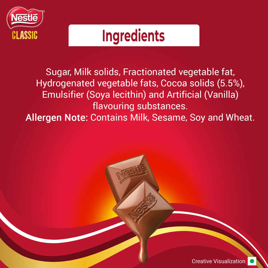 Nestle Classic Tablet, Rich & Creamy Milk Treat
