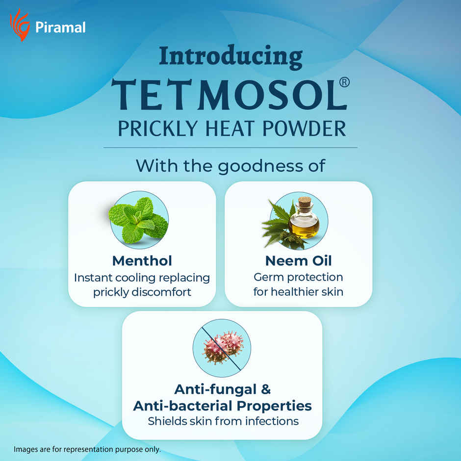 Tetmosol Prickly Heat Powder