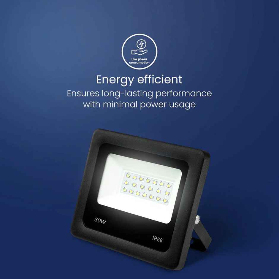Crompton Gleam 30 Watt Outdoor Waterproof Led Flood Light(Cool Day Light 6500K)