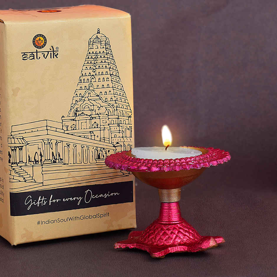 Metal Turtle Diya | Pack Of 2 | Satvik