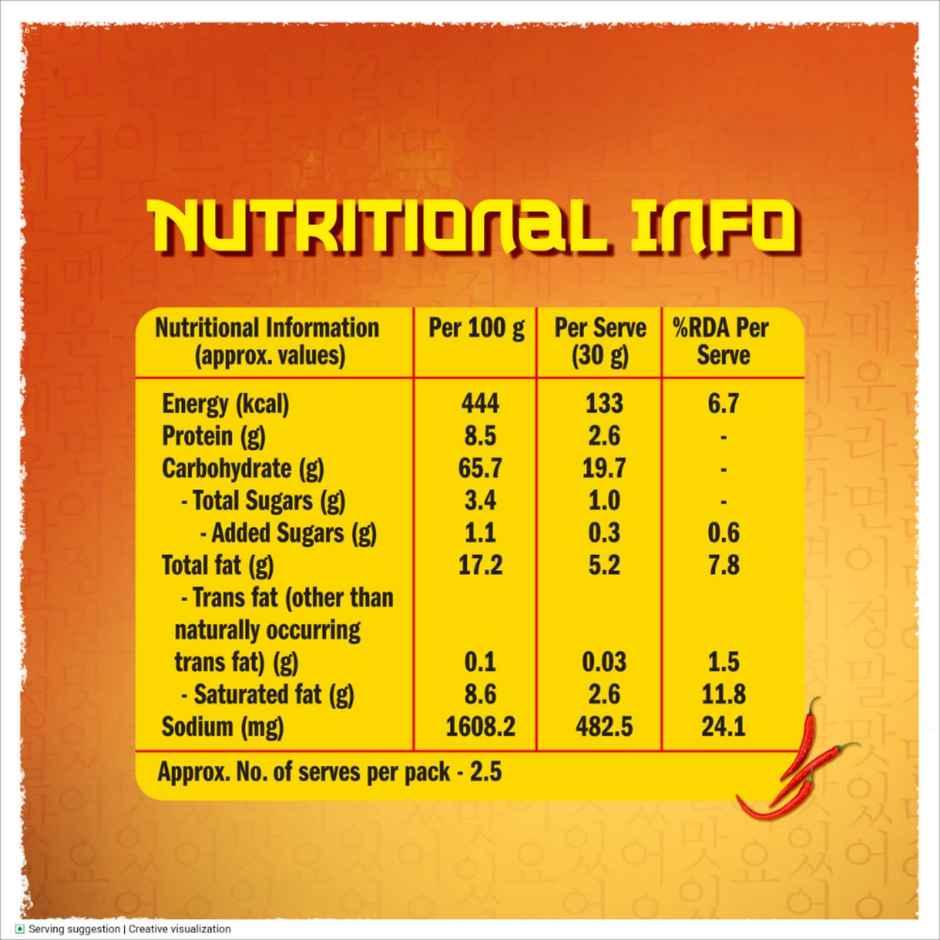 Sunfeast YiPPee! Korean Noodles Spicy Kimchi