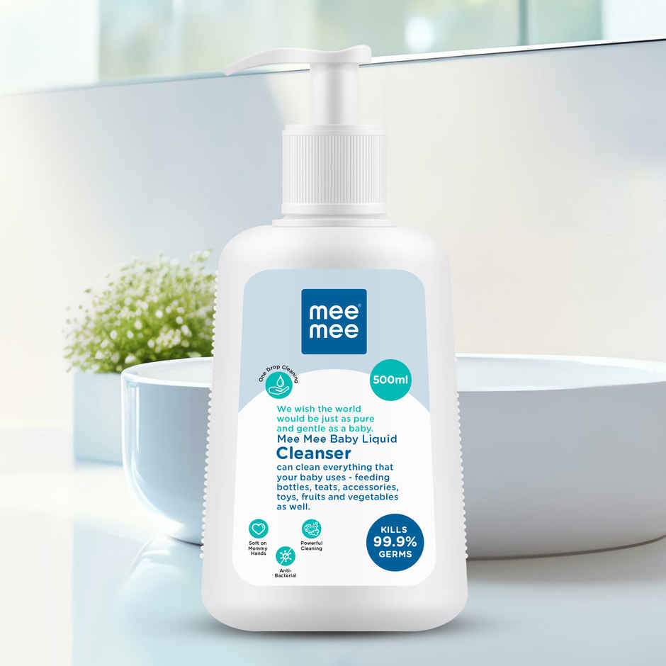 Mee Mee Anti-Bacterial Baby Liquid Cleanser Bottle