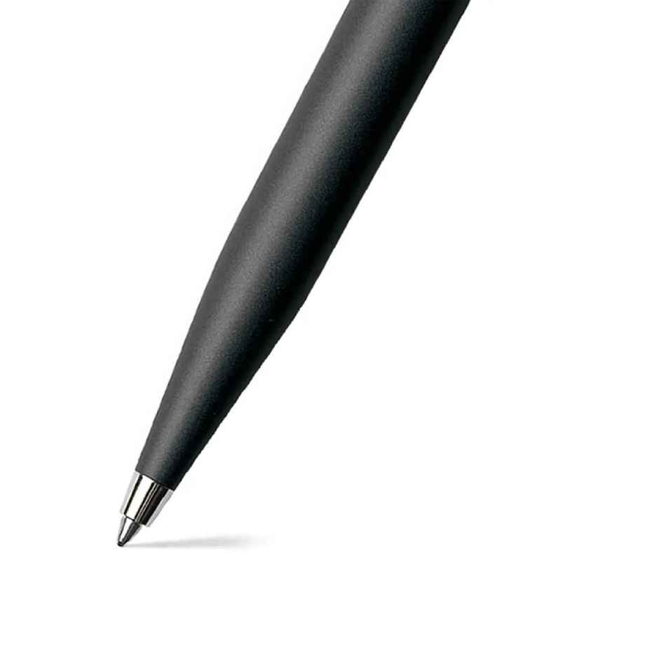 Sheaffer VFM Gift Set Ballpoint Pen | Chrome Plated Trims | Matte Black | With Small Notebook