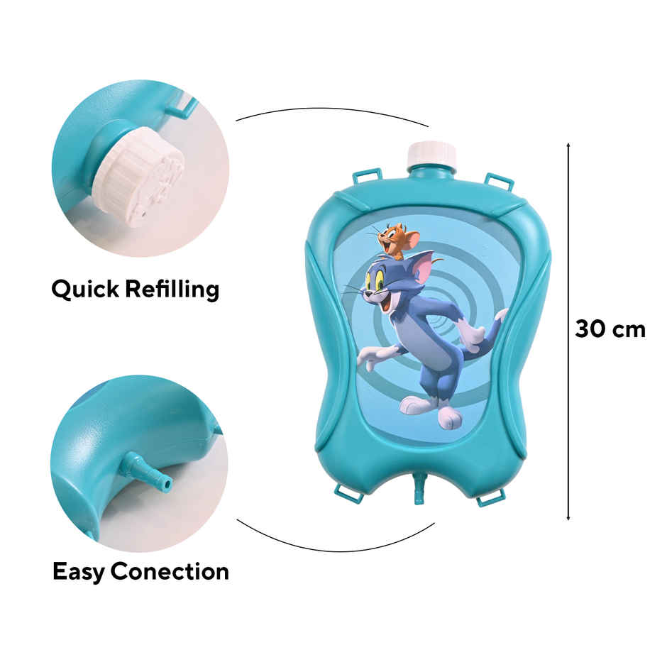 Tom and Jerry Holi Water Tank Pichkari | 2 L | Tomuncle