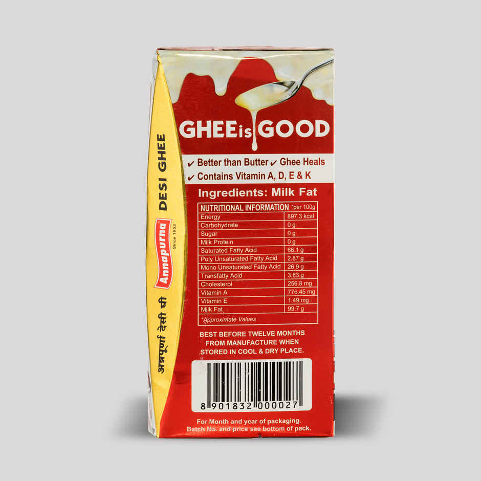 Annapurna Desi Ghee | Carton
