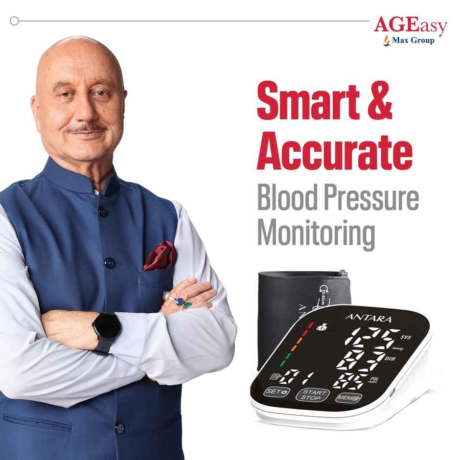 AGEasy Fully Automatic One Touch Digital Blood Pressure Monitor