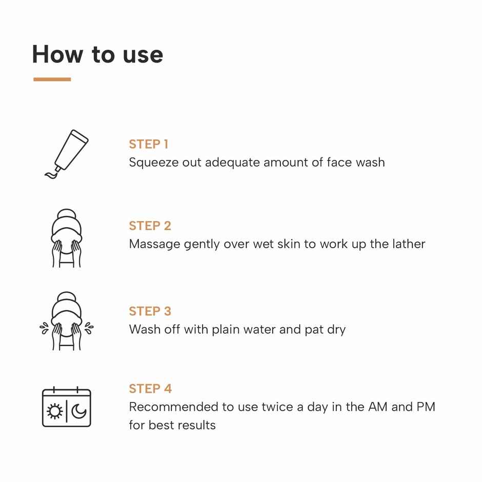 Dermatouch Bye Bye Pigmentation Face Wash Anti Pigmentation Face Wash For Women & Men