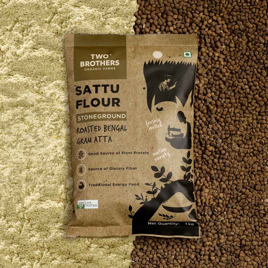 Two Brothers Sattu Atta Roasted Bengal Gram