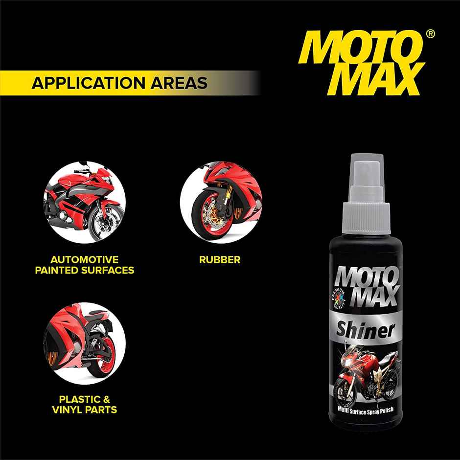 Motomax Shiner Multi surface Spray Polish 100 ml