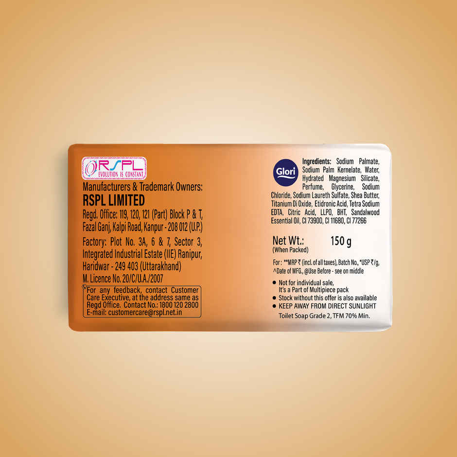 Glori Real Sandal Soap