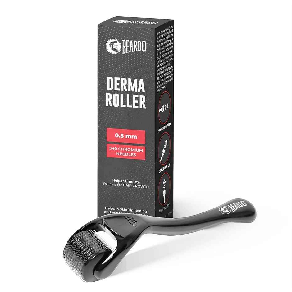 Beardo Men Derma Roller Thicker Hair & Tight Skin