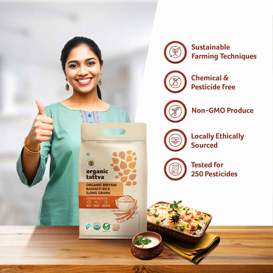 Organic Tattva Organic Biryani Basmati Rice
