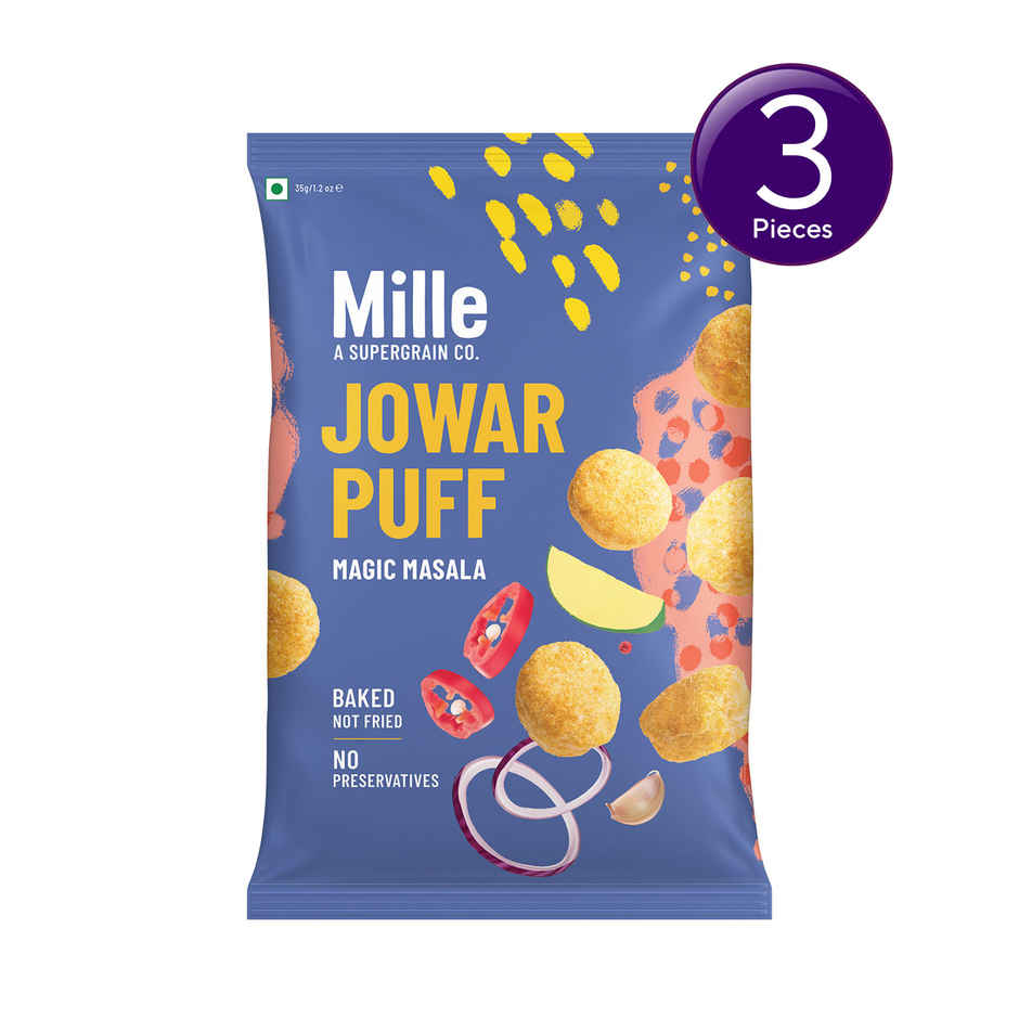 Mille Jowar Puffs Magic Masala Combo 