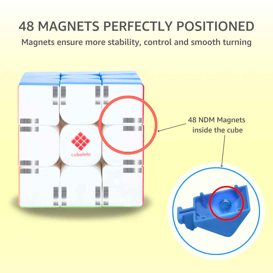 Cubelelo Drift 3M 3x3 (Magnetic) Speed Cube