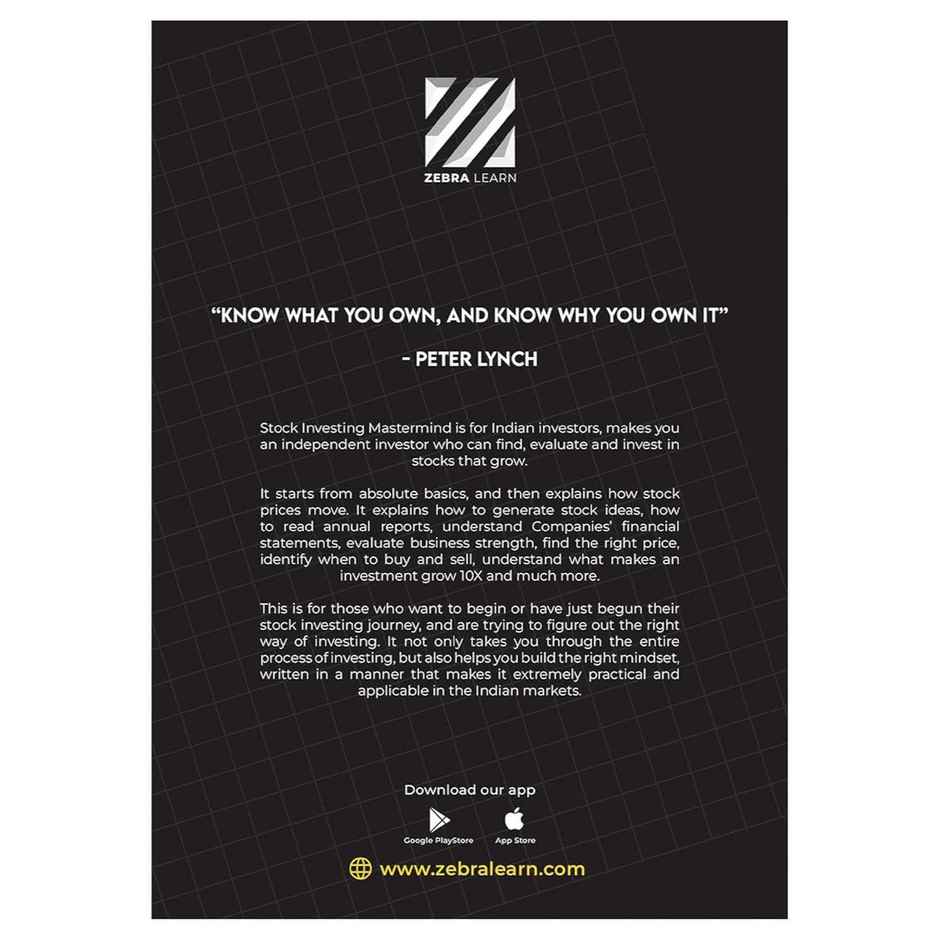 Stock Investing Mastermind Handbook | Learn Fundamental Analysis Strategies | Zebralearn