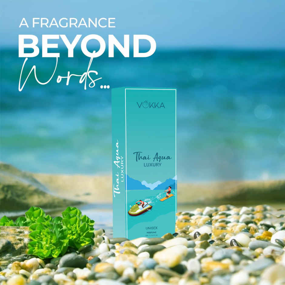 Vokka Pocket Perfume Thai Aqua Unisex Luxury Aqua Sandalwood