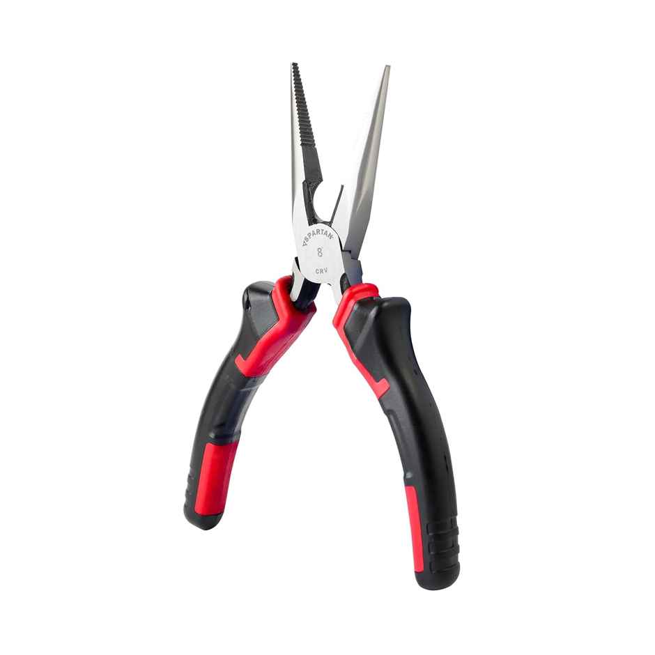 Spartan Long Nose Plier | Cr V Steel | Precision Grip | DIY Electrician