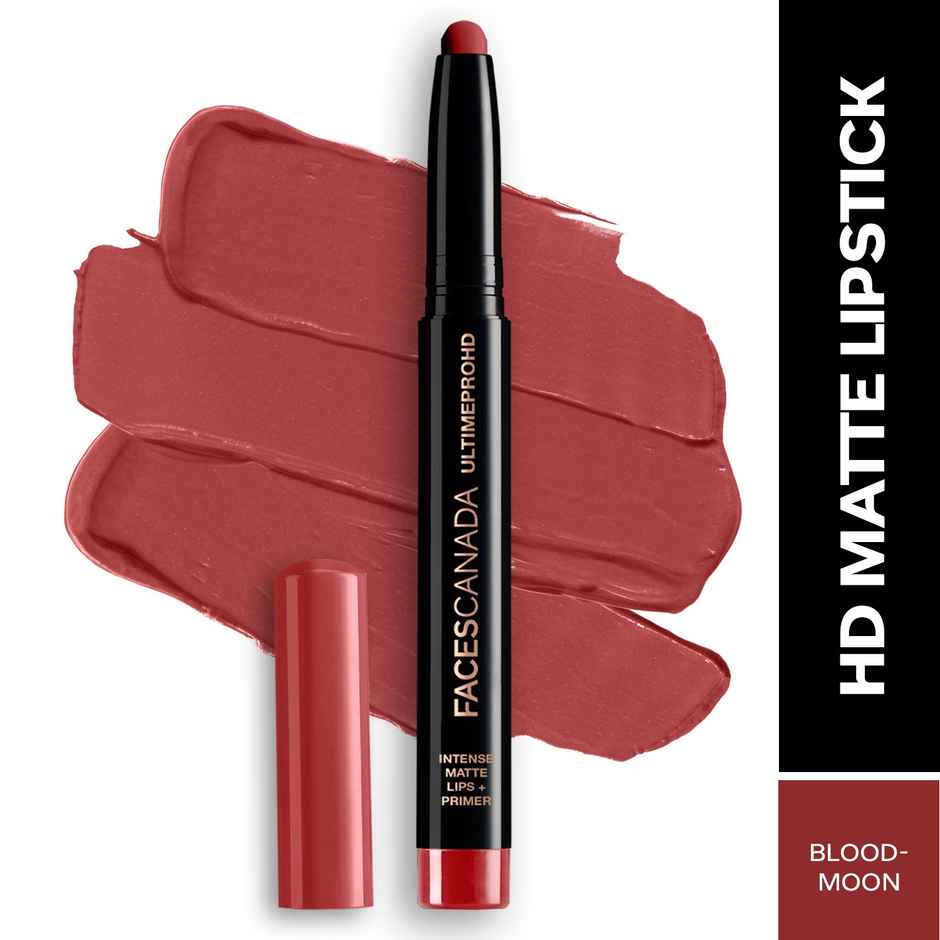 Faces Canada Ultime Pro Hd Intense Matte Lips + Primer - Bloodmoon 20