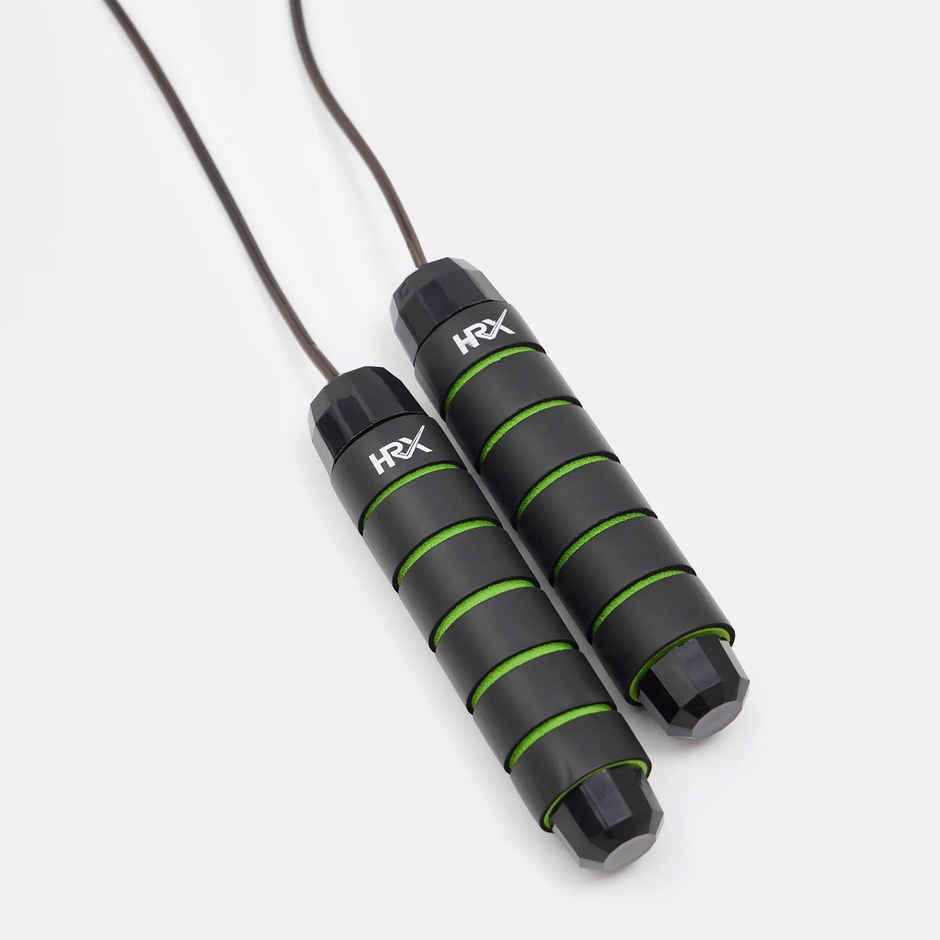 Cult Hrx Skipping Rope With Weights | Green, Black