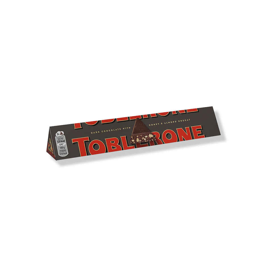 Toblerone Swiss Dark Chocolate With Honey & Almond Nougat