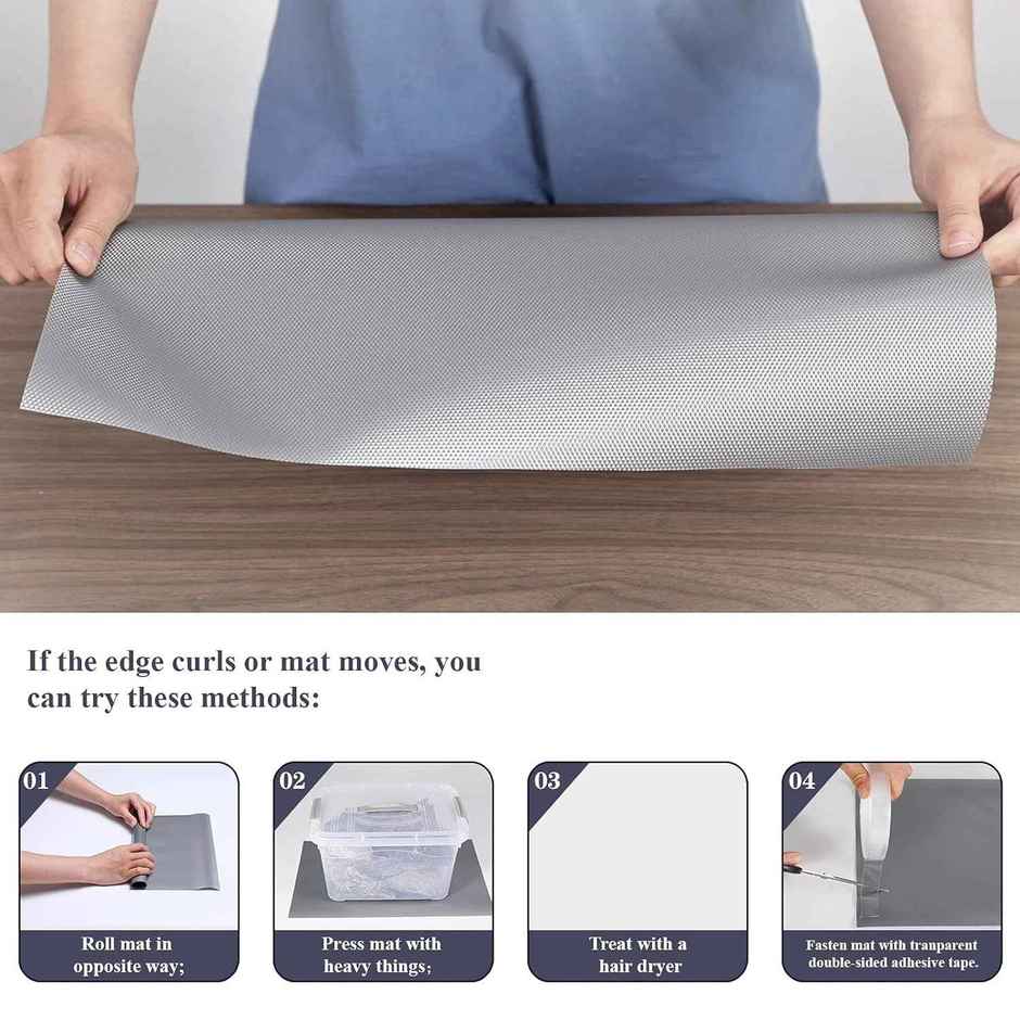 Let's Vybe Multipurpose Washable Anti Slip Mat | 3 meter