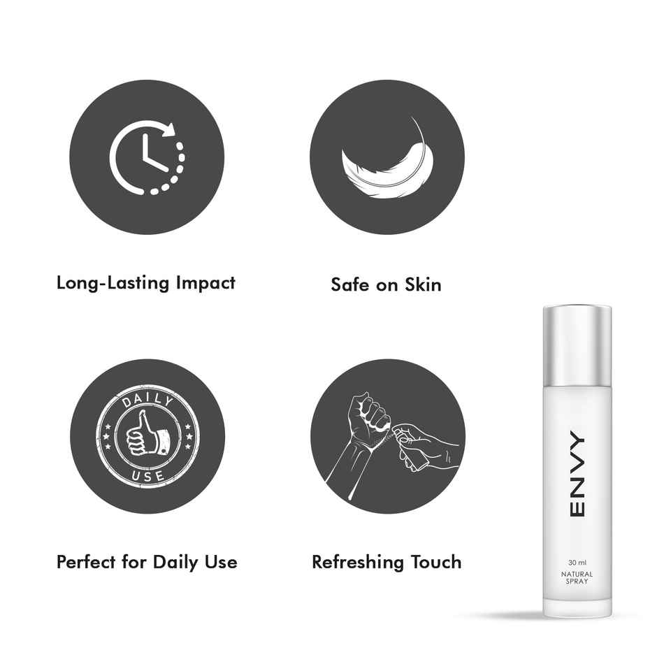 ENVY Natural Spray Women Luxury Perfume Scent