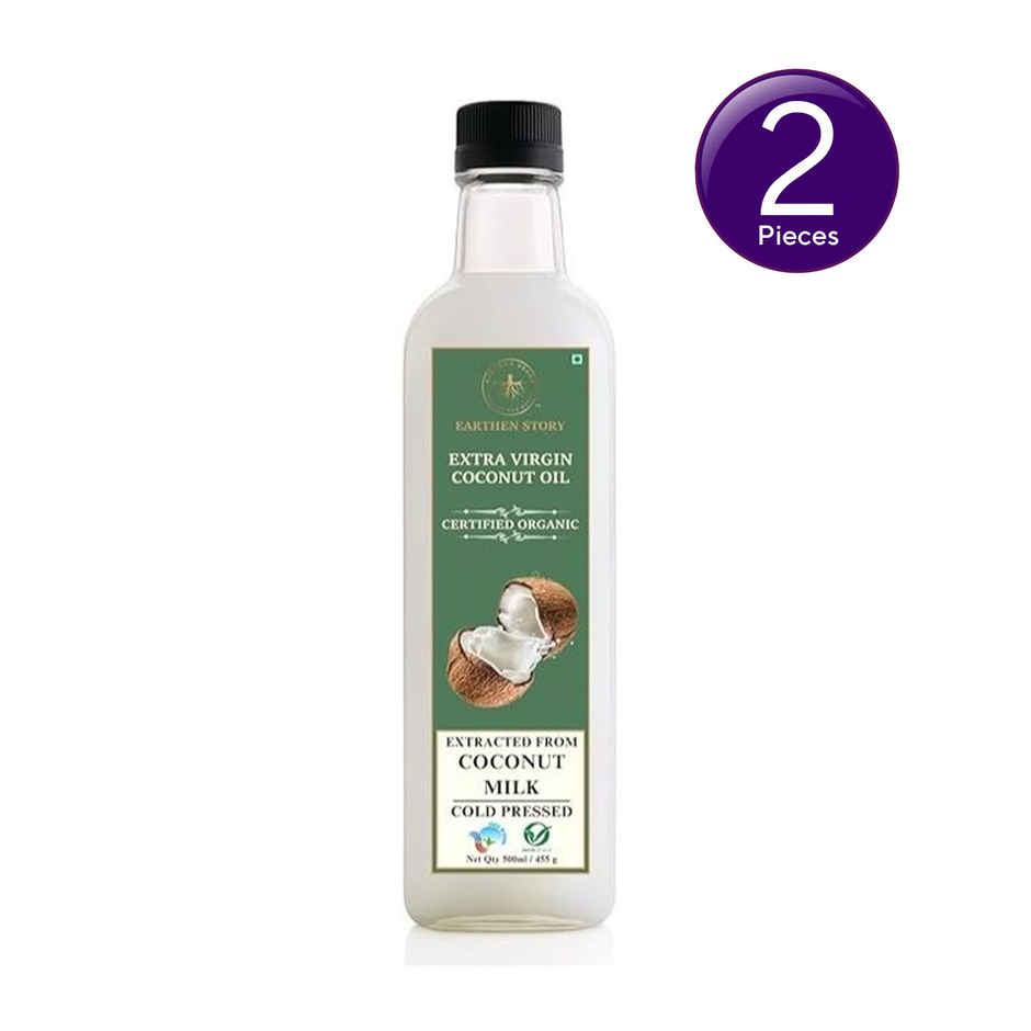 Earthen Story Organic Cold Pressed Extra Virgin Coconut Oil Combo