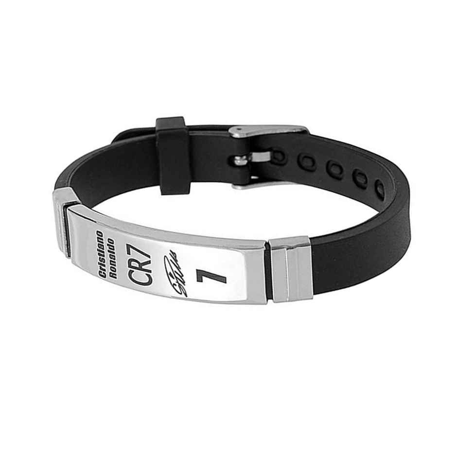 Yellow Chimes Men Stainless Steel Wraparound Bracelet