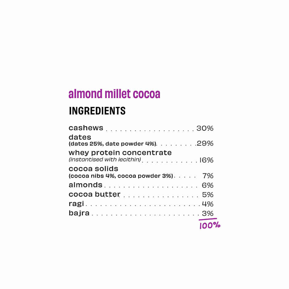 The Whole Truth Almond Cocoa Millet Bar