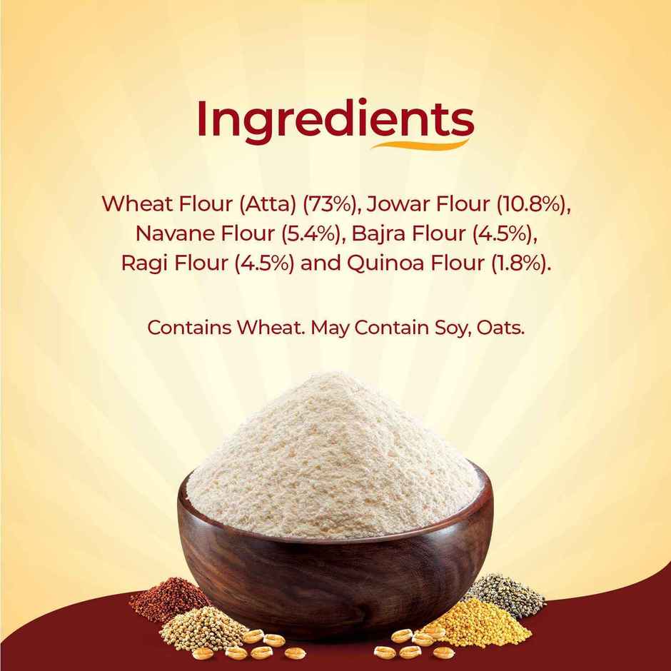 Aashirvaad Atta With Millets For Daily Nutrition | Power Of 5 Grains