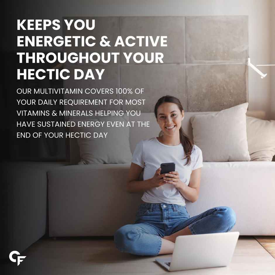 Carbamide Forte Multivitamin Tablets for Women with 43 Ingredients -60 Veg Tablets