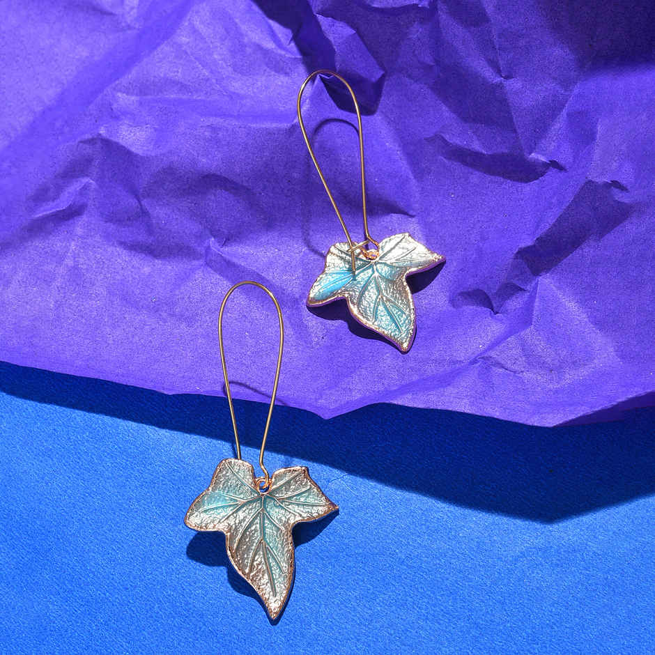 Sohi Silver Plated Designer Drop Earrings