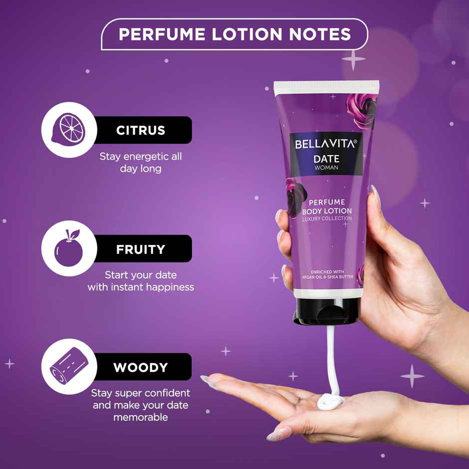 Bella Vita Date Woman Perfume Body Lotion