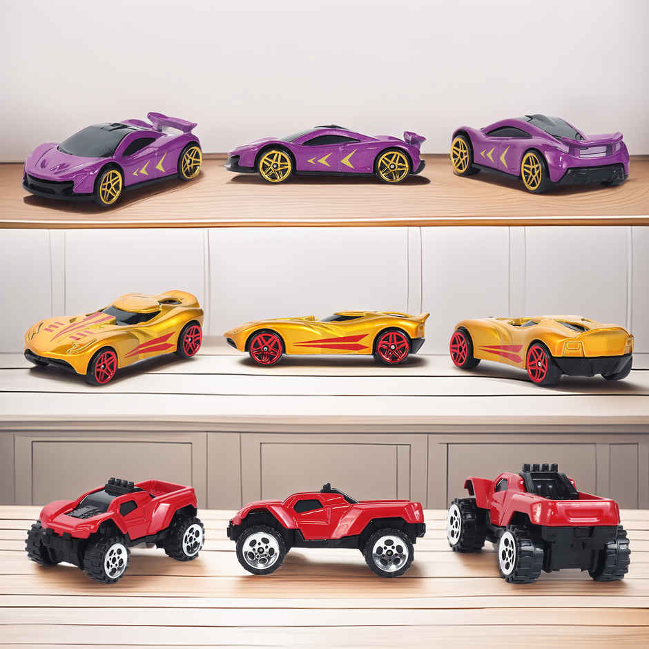 Race N Roll 1:64 Metal Die Cast Car | Mc.ch.tr | Pack of 3