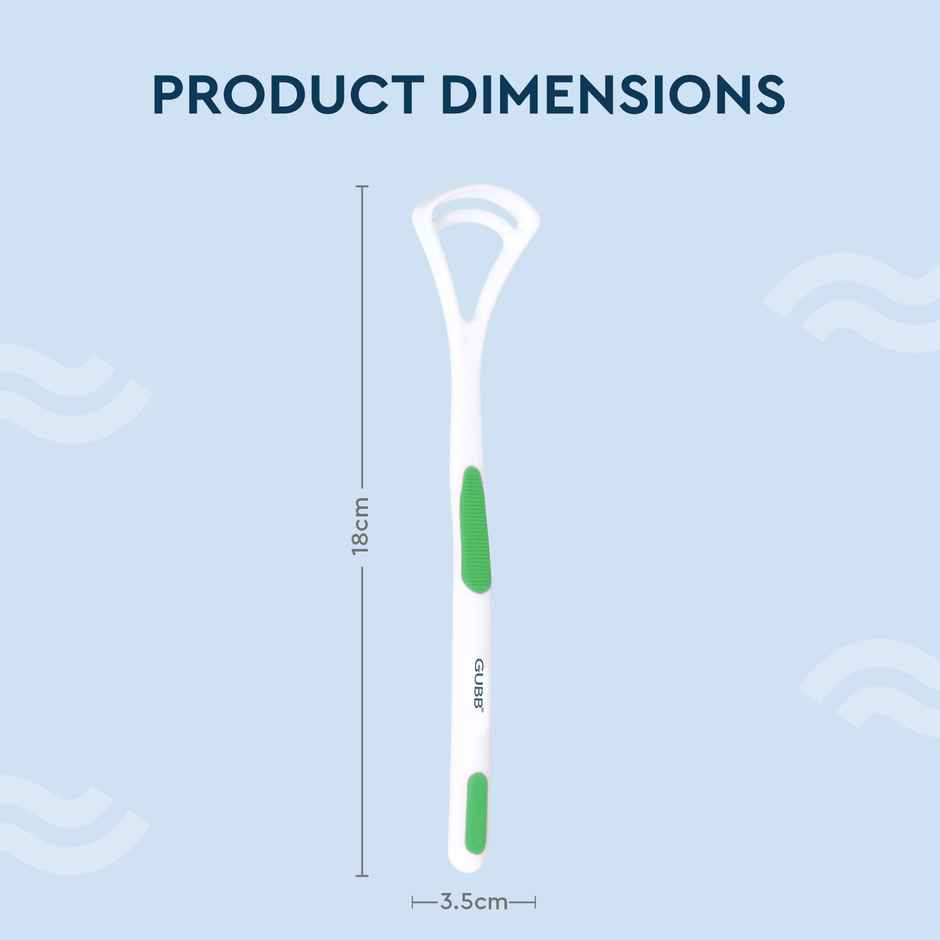 GUBB Plastic Tongue Cleaner Set | Assorted