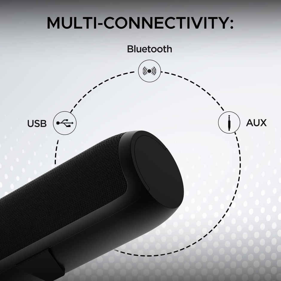 boAt Aavante Bar 610 - Charcoal Black