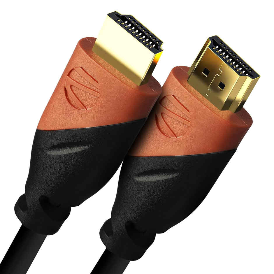 Zebronics HDMI 2.0 Cable, 3m, 4K/60Hz, 18Gbps, ARC, 3D, CEC, Male to Male HAA3020A
