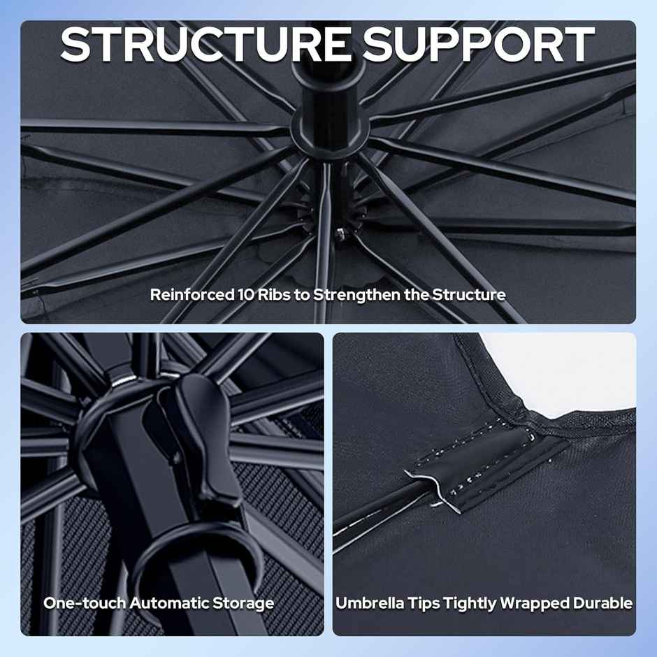 Park+ Foldable Windshield Sunshade Umbrella for Car