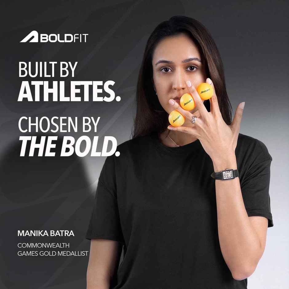 BOLDFIT Table Tennis Racquet Set | Professional TT Bat, Grip for Home Play