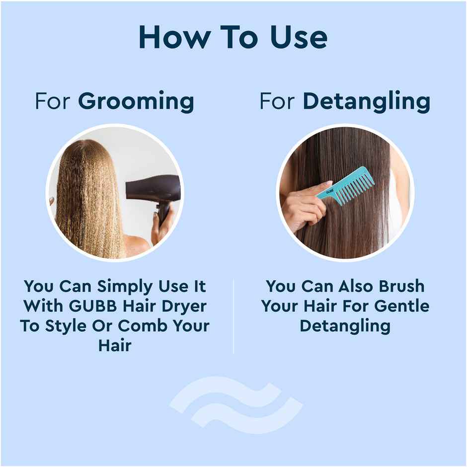 GUBB Hook Hair Comb | Santorini Hues