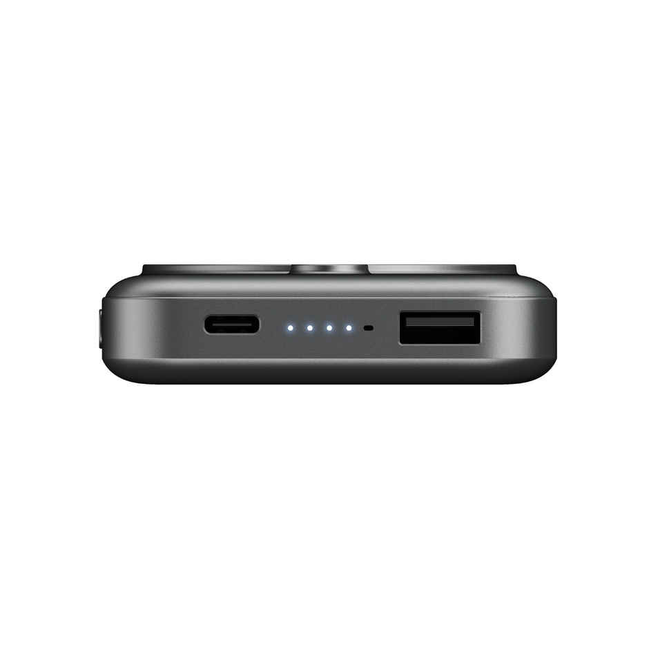 boat EnergyShroom PB331 MagnaCharge Wireless Powerbank | Ash Black