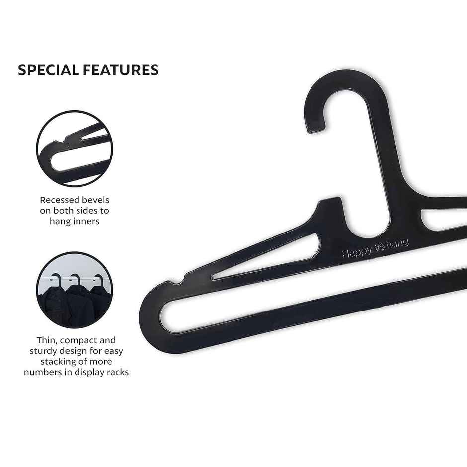 Happy to Hang Chamknight Benzer Hanger, Pack Of 12
