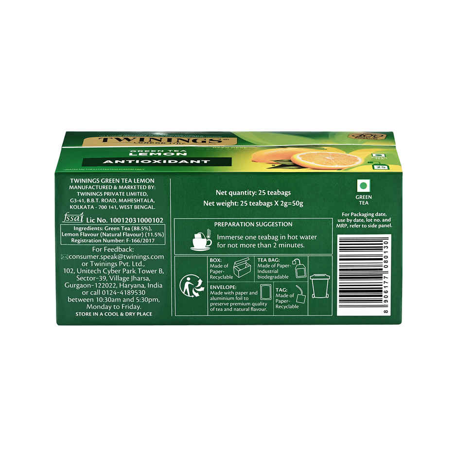 Twinings Lemon and Green Tea